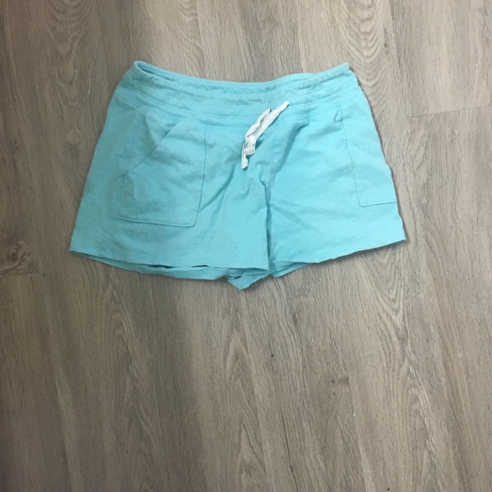 blue clothes shorts